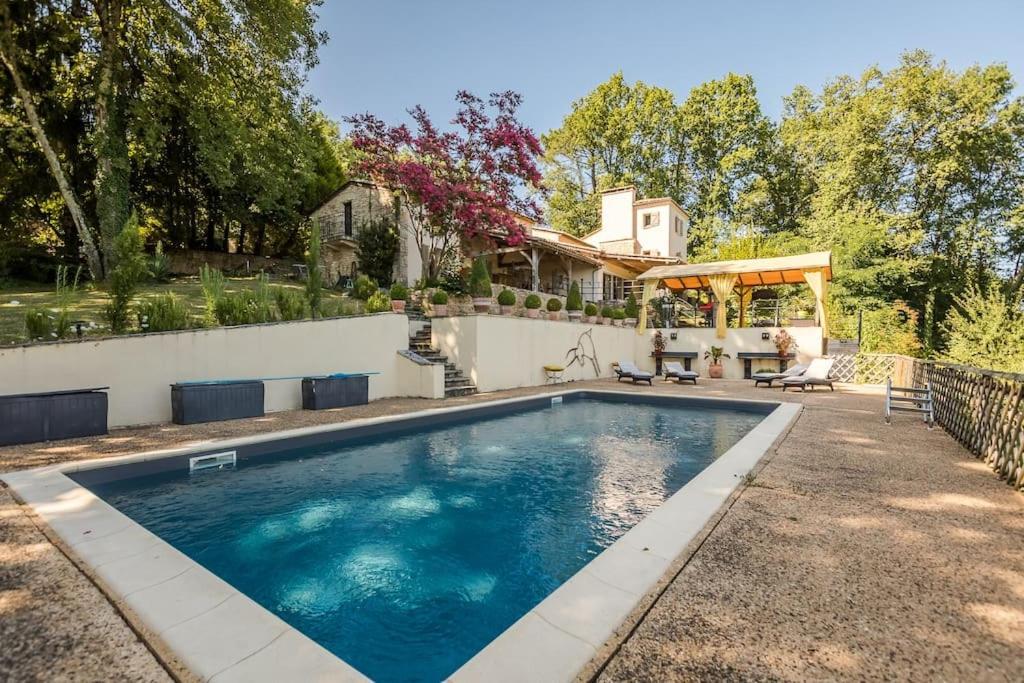 RivauxVila Avec, Piscine, Tennis.别墅 外观 照片