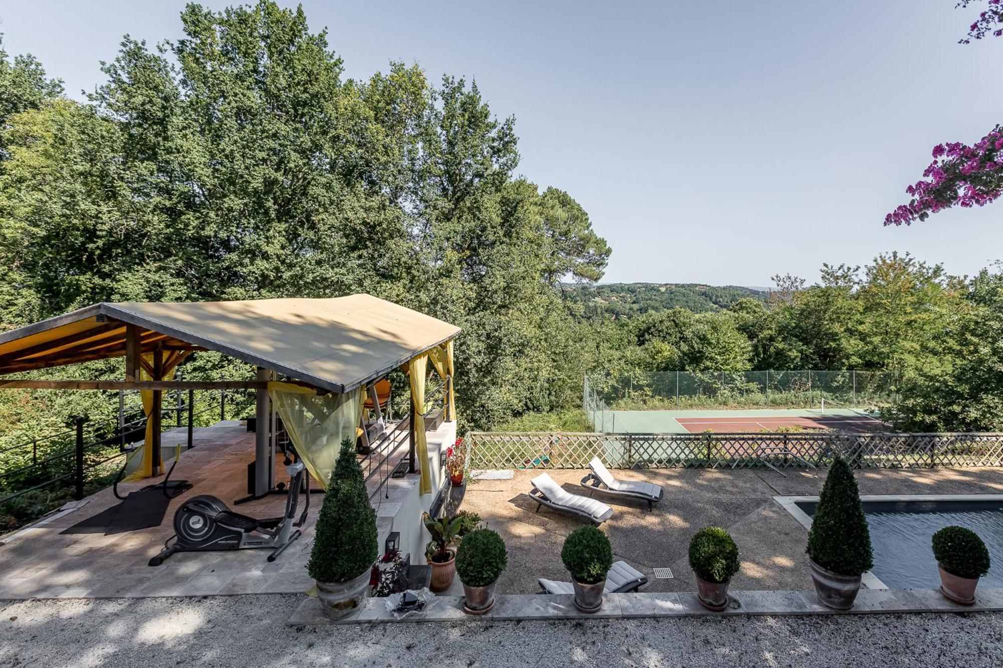 RivauxVila Avec, Piscine, Tennis.别墅 外观 照片